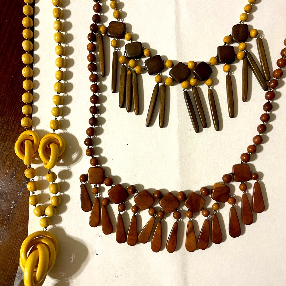Three necklaces